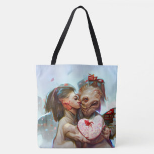 Bolsa Tote Alienígena Whimsical Romance