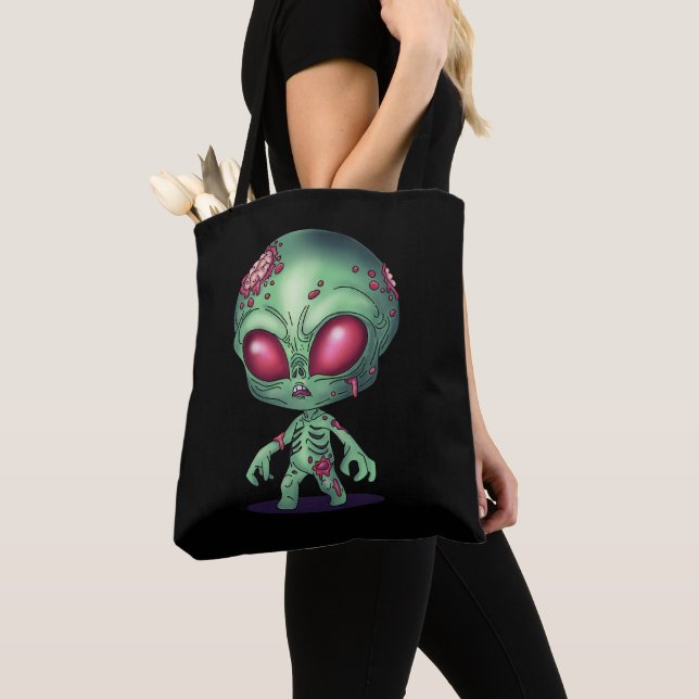 Bolsa Tote Alienígena Zombie (Close Up)