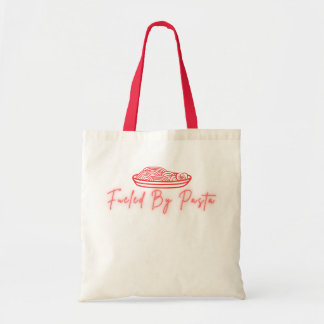 Bolsa Tote Alimentado Por Design Divertido Amante de Massa