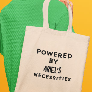 Bolsa Tote Alimentado por Presente Engraçado e Excêntrico Per