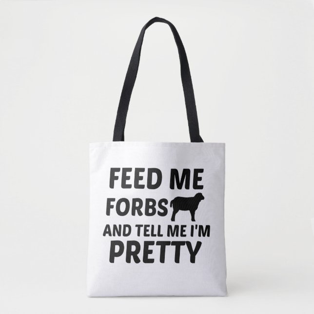 BOLSA TOTE ALIMENTO PARA ANIMAIS DE OVELHA (Frente)