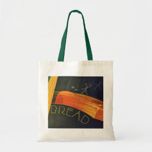 Bolsa Tote Alimentos Saudáveis Antigos, Pão de Trigo Integral