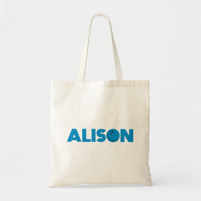Bolsa Tote Alison boliche (Frente)