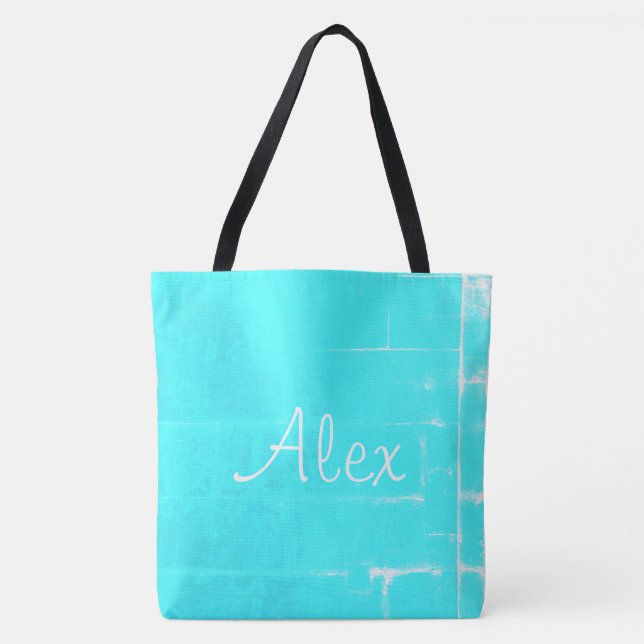 Bolsa Tote Alluring Aqua (Frente)