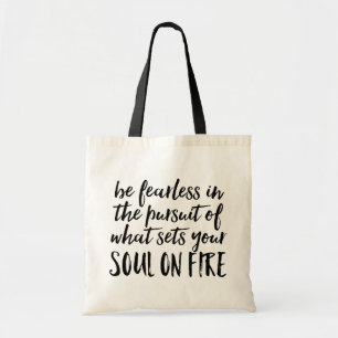Bolsa Tote Alma em Fogo.