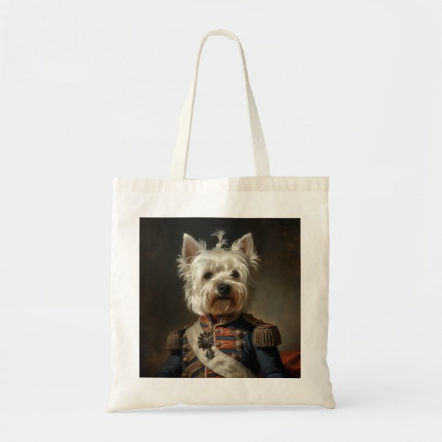 Bolsa Tote Almirante West Highland Terrier (Frente)