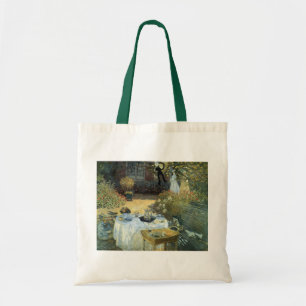 Bolsa Tote Almoço de Claude Monet, Impressionismo Vintage