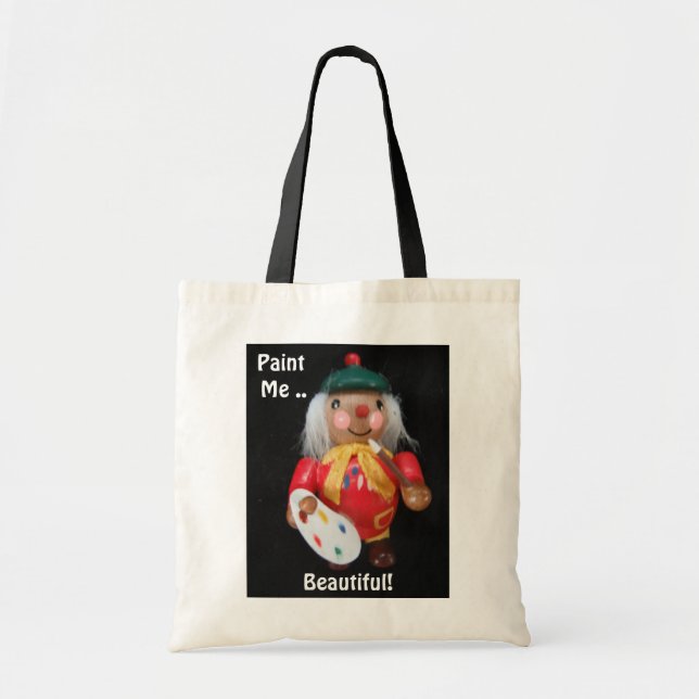 Bolsa Tote Almofada Com Artista (Frente)