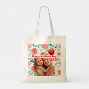 Bolsa Tote Almofada de Arte de Linha do Dia das Mães – Amor d