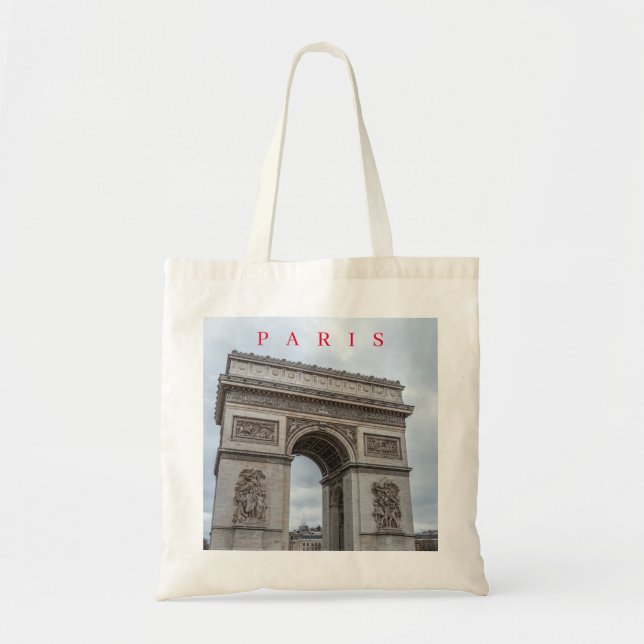Bolsa Tote Almofada de visão do Arc de Triomphe (Frente)