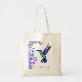 Bolsa Tote Almofadas de aves Design de beija-flores