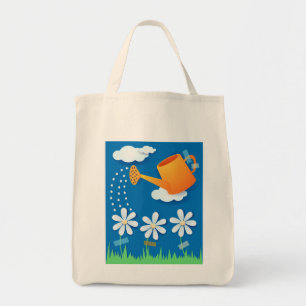 Bolsa Tote Almofadas e flores, saco