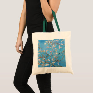 Bolsa Tote Almond Blossoms Blue Vincent van Gogh Art Painting
