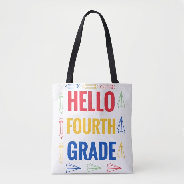 Bolsa Tote Alô quarto grau (Frente)
