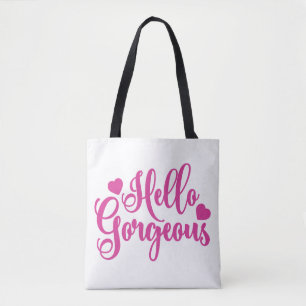 Bolsa Tote Alô Rosa, belíssima citação