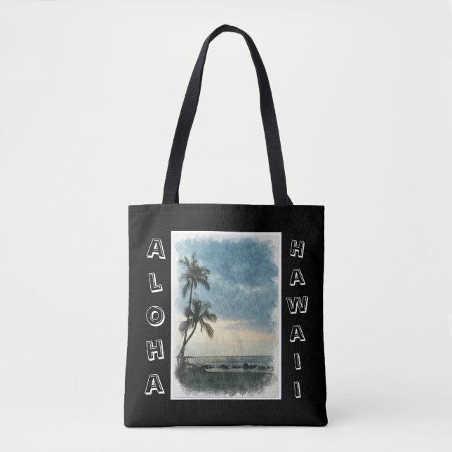 Bolsa Tote Aloha Havaí (Frente)