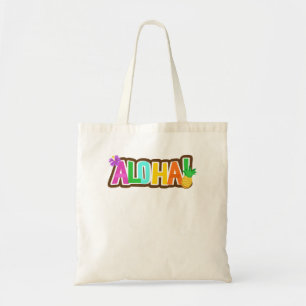 Bolsa Tote Aloha Hawaii Ilhas Havaianas Tropicais de Surfe