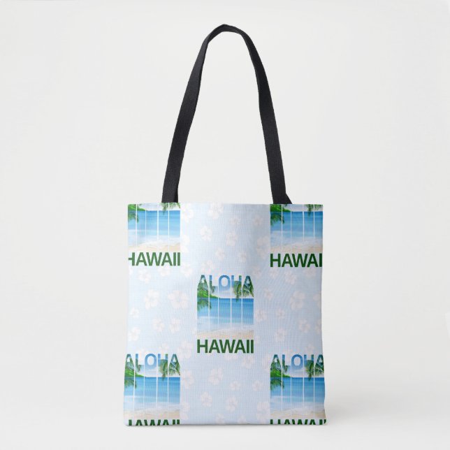 Bolsa Tote Aloha Hawaii Island Summer Beach (Frente)