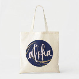 Bolsa Tote Aloha Kai Ocean (parte de trás em branc