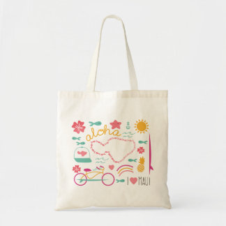 Bolsa Tote "Aloha saco de Maui"