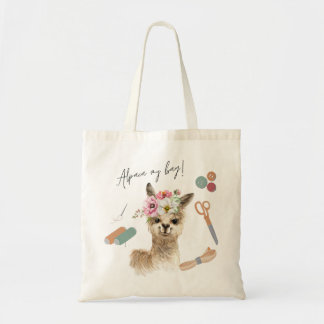 Bolsa Tote Alpaca My Bag | Saco do Toque do Artesanato