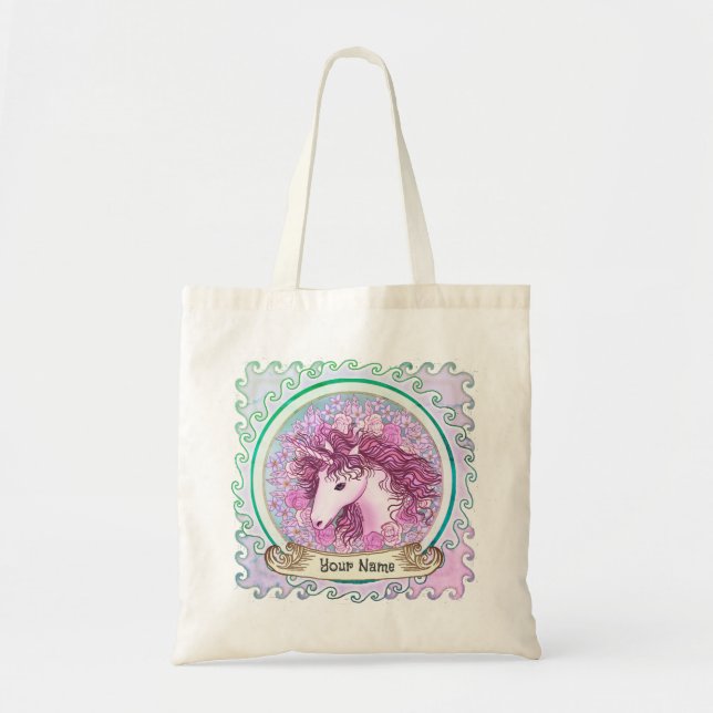 Bolsa Tote Alpha Unicorn (Frente)