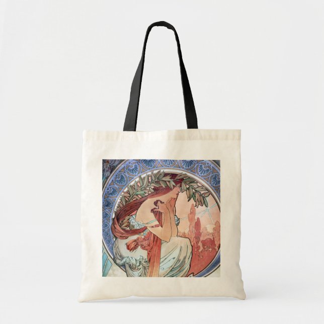 Bolsa Tote Alphonse Mucha (Frente)