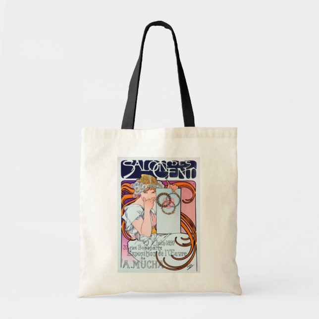 Bolsa Tote Alphonse Mucha (Frente)