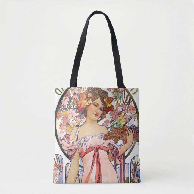 Bolsa Tote Alphonse Mucha (Frente)