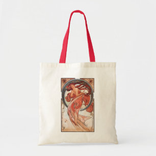 Bolsa Tote Alphonse Mucha Dance 1898 Art Nouveau Vintage
