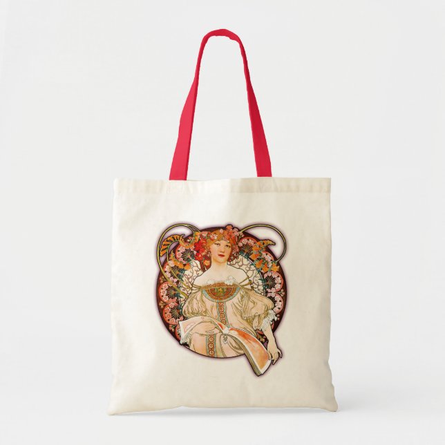 Bolsa Tote Alphonse Mucha - F. Champenois (Frente)