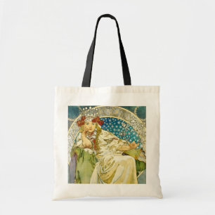 Bolsa Tote Alphonse Mucha Princess Hyacinth Art Nouveau