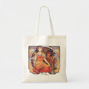 Bolsa Tote Alphonse Mucha - Rua da Feira Mundial de 1904. Lou