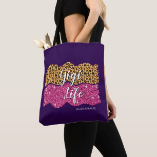 Bolsa Tote Alterar Texto Adicionar Nome #GrandmaLife Gigi Lif