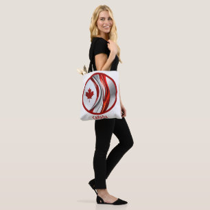 Bolsa Tote Alterle Maple Leaf: Uma Torção Canadiana Criativa