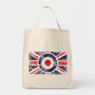 Bolsa Tote Alvo BRITÂNICO Union Jack de Mods do alvo de