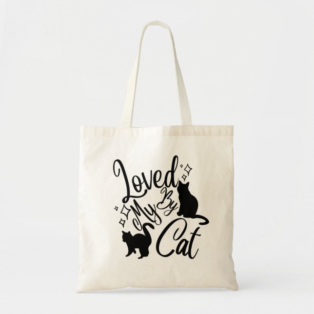 Bolsa Tote Amado Pelo Meu Gato (Frente)