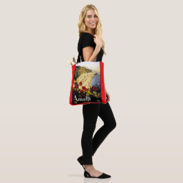 Bolsa Tote Amalfi Itália - Viagens vintage