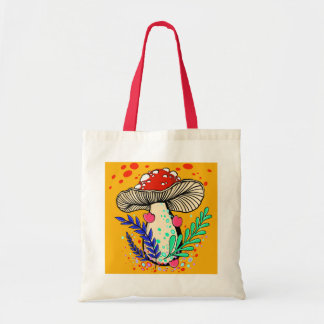 Bolsa Tote Amanita Mushroom Tote Bag