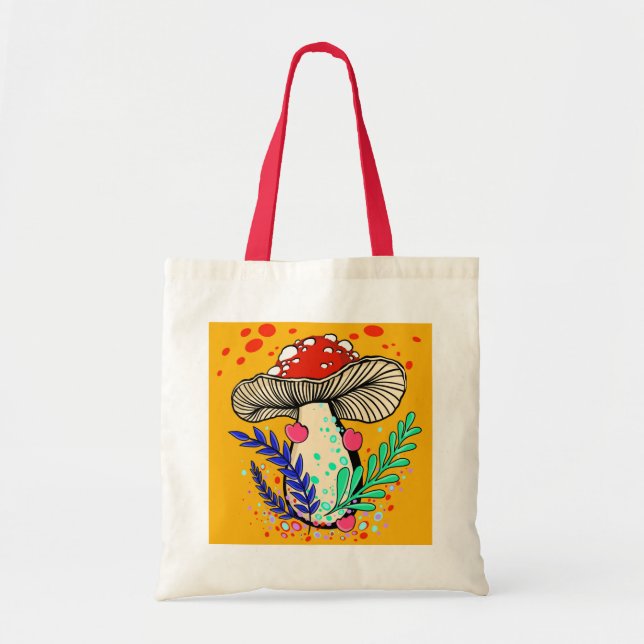Bolsa Tote Amanita Mushroom Tote Bag (Frente)