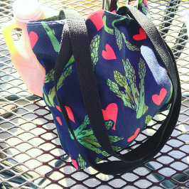 Bolsa Tote Amante de espargos