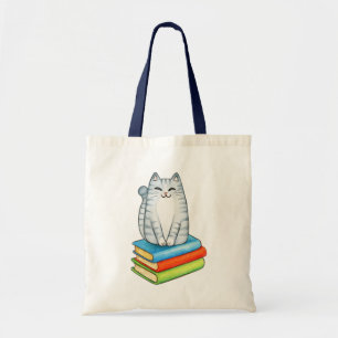 Bolsa Tote Amante de Livros Engraçados, Minhoca de Livros, Ga