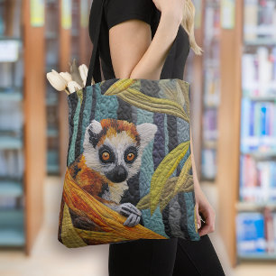 Bolsa Tote Amante de os animais da Selva de Limur
