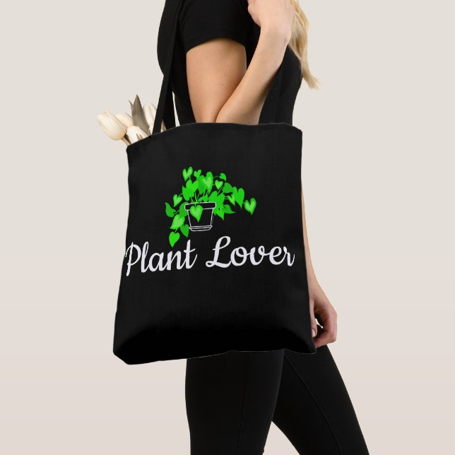 Bolsa Tote Amante de Plantas (Close Up)