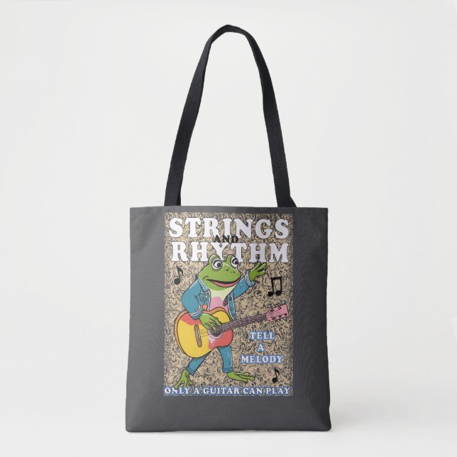 Bolsa Tote amante musical (Frente)