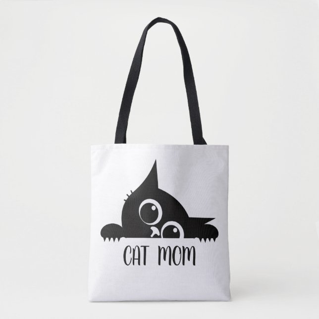 Bolsa Tote Amantes de gatos projetam (Frente)