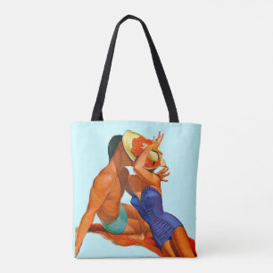 Bolsa Tote Amantes do Verão Vintage