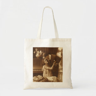 Bolsa Tote Amantes Vintage, Música Romântica de Amor