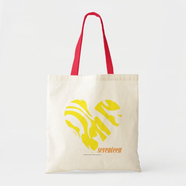 Bolsa Tote Amarelo 4 da zebra (Frente)