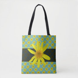 Bolsa Tote Amarelo floral botânico doce em alguma cor